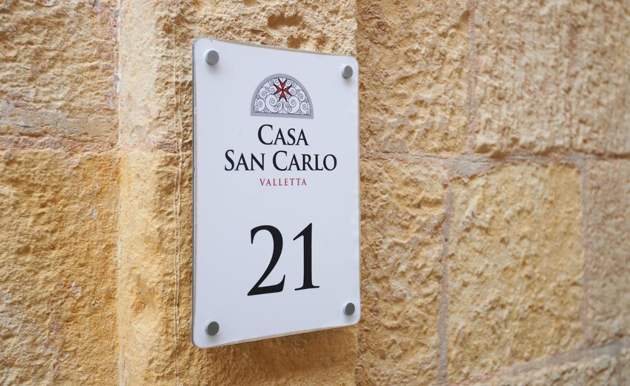Casa San Carlo Daire Valletta Dış mekan fotoğraf